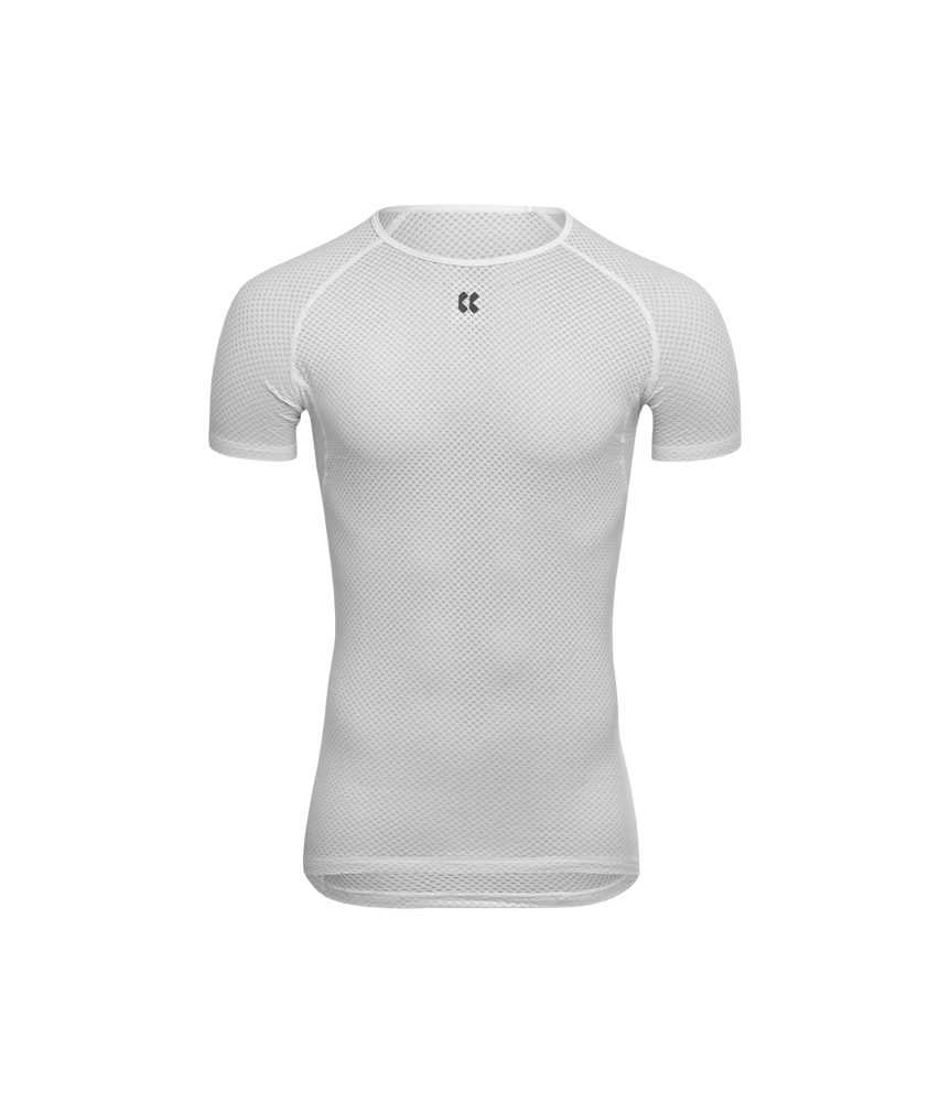 BASE Z1 | Shirt korte mouwen DRYARN | wit