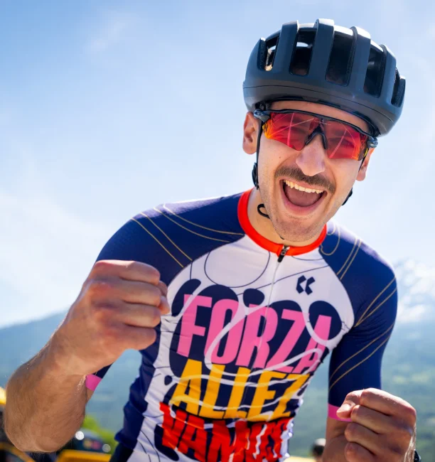 Heren fietsshirt korte mouwen RAZOR | POSTERLAD Z6